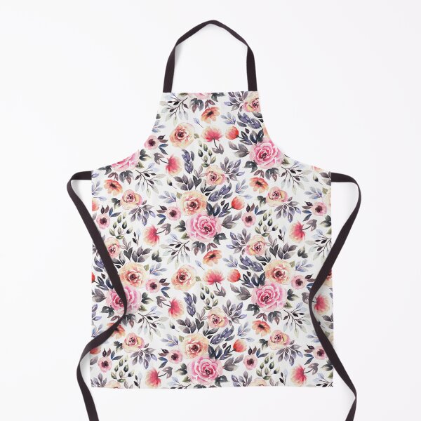 Item preview, Loose blush watercolor romantic floral rose pattern designed and sold by art-tee-ua.