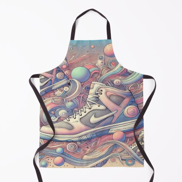 Item preview, Futuristic Surreal Sneakers - Moebius Sci-Fi Pastel Pattern designed and sold by Imaginarium of Chaos falcon88 .