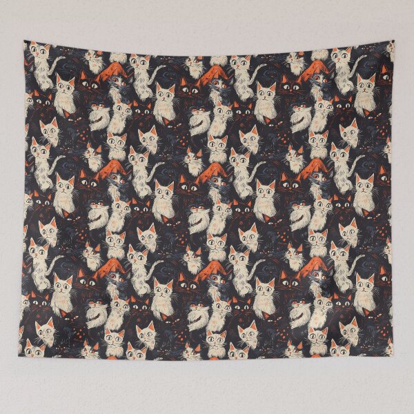 Item preview, Charming Cat Collage designed and sold by ca-fe.