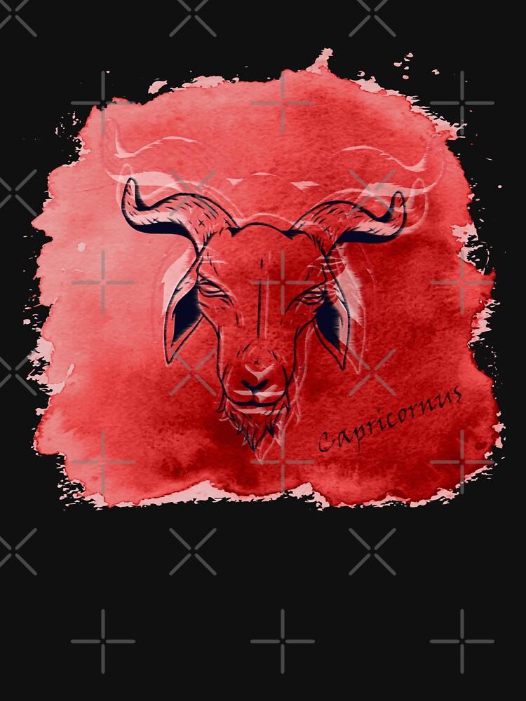 Thumbnail 7 von 7, Classic T-Shirt, Sternzeichen Steinbock designt und verkauft von Kobeko.