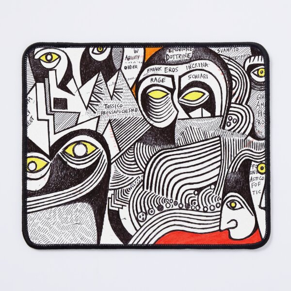 Item preview, Plato, Archilochus, Wittgenstein (cubist contemporary artwork) designed and sold by (b)ananartista SBUFF.
