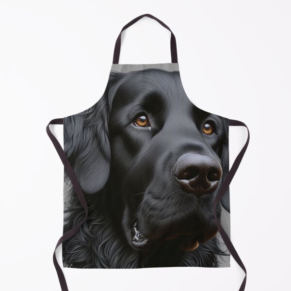 Artikelvorschau, Flat Coated Retriever schöner Kopf entworfen und verkauft von Saxbys.
