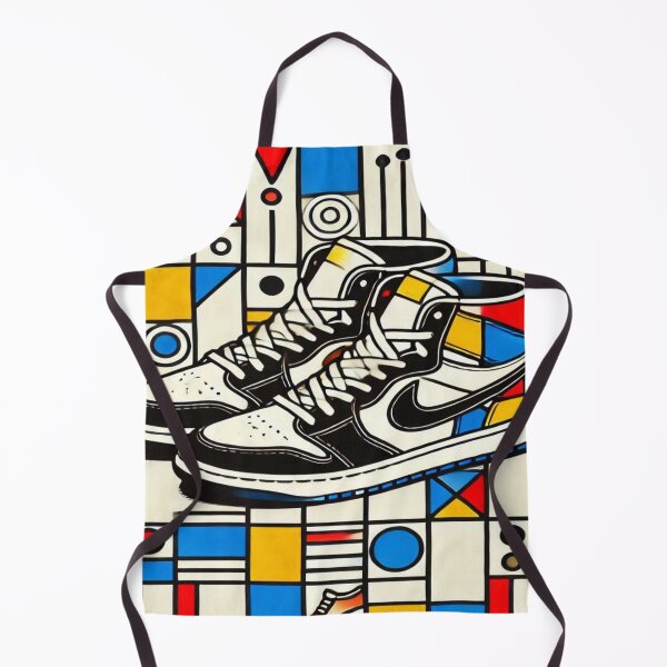 Item preview, Geometric Abstract Sneakers - Piet Mondrian Primary Color Design designed and sold by Imaginarium of Chaos falcon88 .