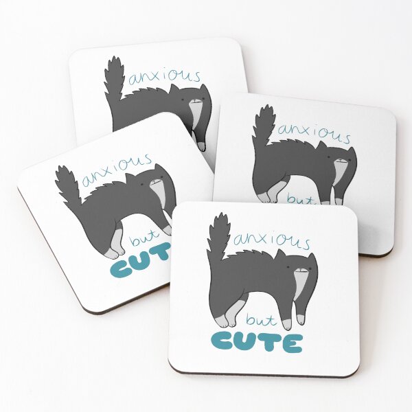 Item preview, Anxious but Cute designed and sold by EmDoesDoodles22.