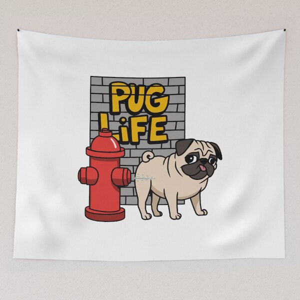 Item preview, Pug Life designed and sold by MonkiFlipp.