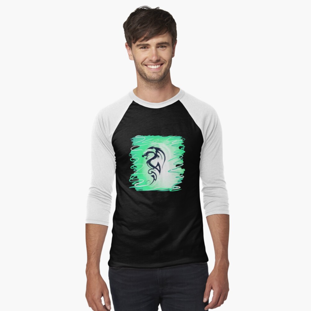 Artikel-Vorschau von Baseballshirt mit 3/4-Arm, designt und verkauft von Kobeko.