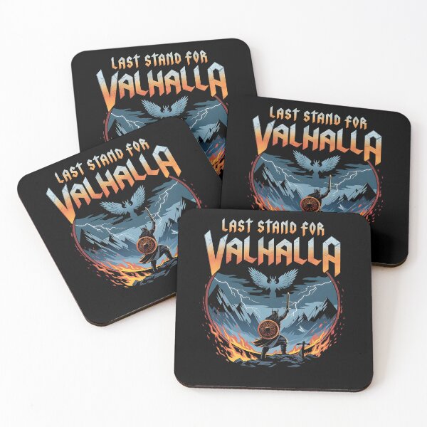 Item preview, Epic Viking 'Last Stand for Valhalla' Design designed and sold by FocusedPatterns.