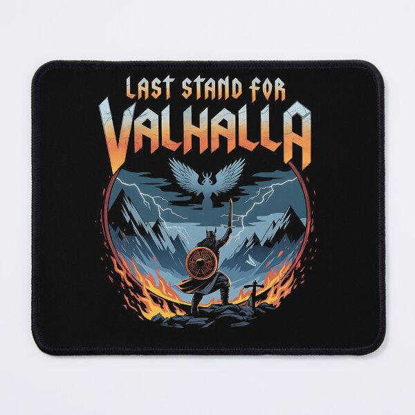 Item preview, Epic Viking 'Last Stand for Valhalla' Design designed and sold by FocusedPatterns.