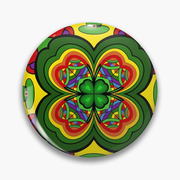 Item preview, Irish Four Leaf Clover designed and sold by Sartoris Art.