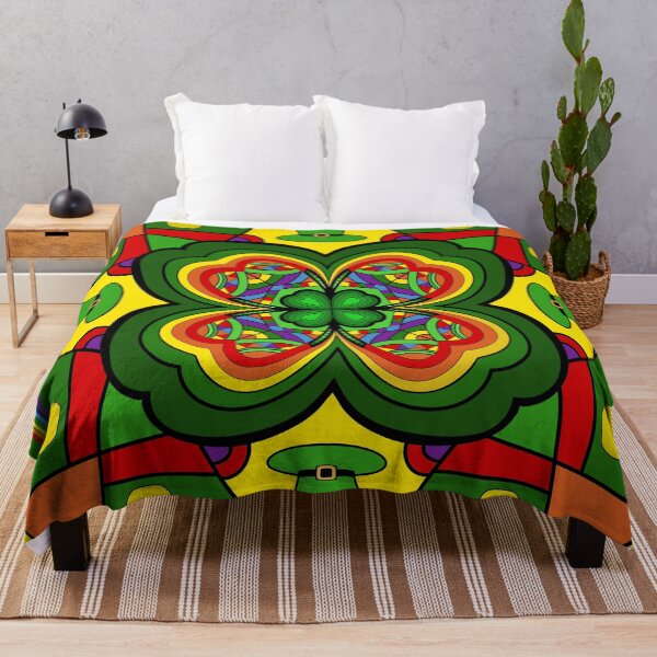 Item preview, Irish Four Leaf Clover designed and sold by Sartoris Art.
