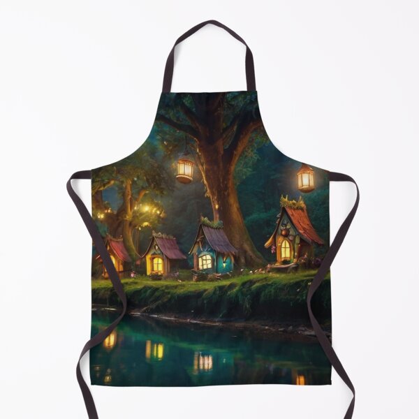 Item preview, Moonlit Haven by the Fairy Tale River designed and sold by BlareBlare.
