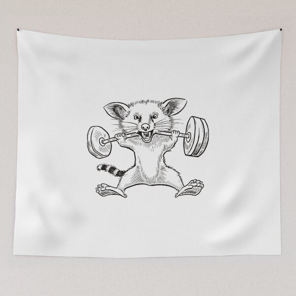 Item preview, Lift Like Opossum. designed and sold by ConradoBullhead.