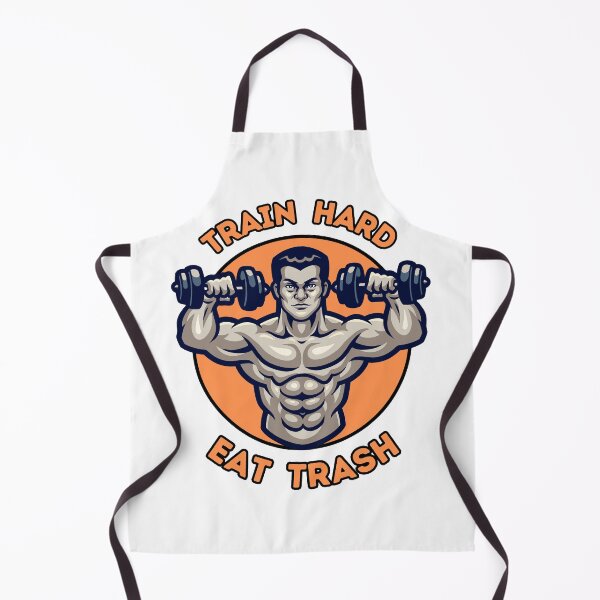 Item preview, Train Hard Eat Trash. designed and sold by Kumar-Artist.