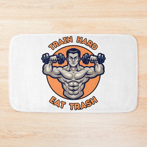 Item preview, Train Hard Eat Trash. designed and sold by Kumar-Artist.