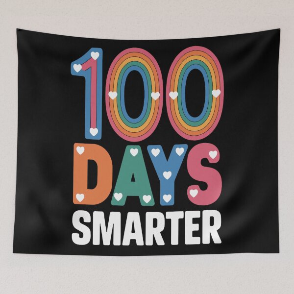 Item preview, 100 Days of School, 100 Days Smarter designed and sold by KitonicTees.