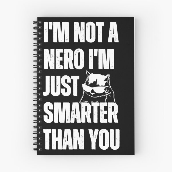 Item preview, Nerd Cat I'm Not a nero I'm just smarter than you nerd cat with glasses designed and sold by SlocifieShop.