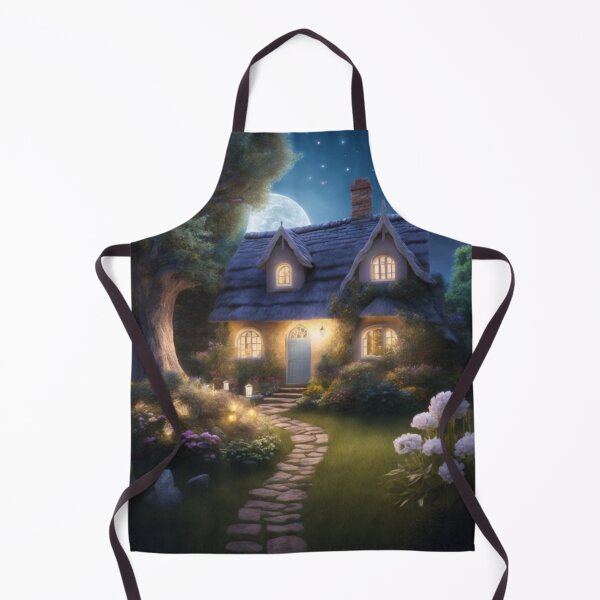 Item preview, 001 Magical Cottage Nested in a Tranquil Garden designed and sold by Alexis Art Collection.