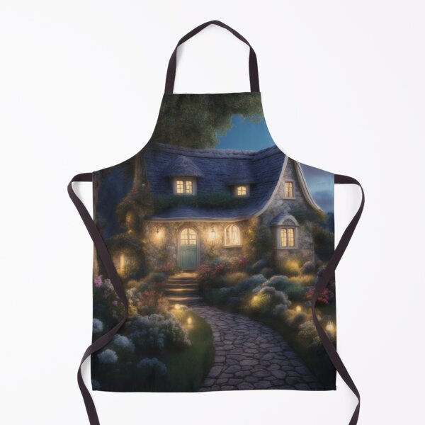 Item preview, 002 Magical Cottage Nested in a Tranquil Garden designed and sold by Alexis Art Collection.