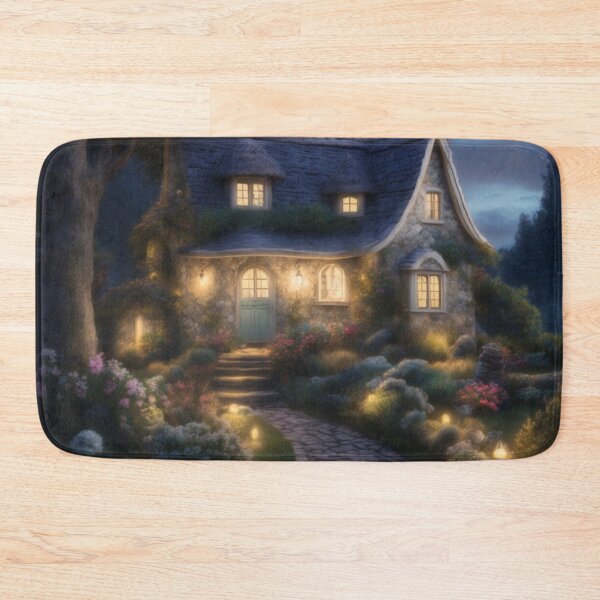 Item preview, 002 Magical Cottage Nested in a Tranquil Garden designed and sold by Alexis Art Collection.