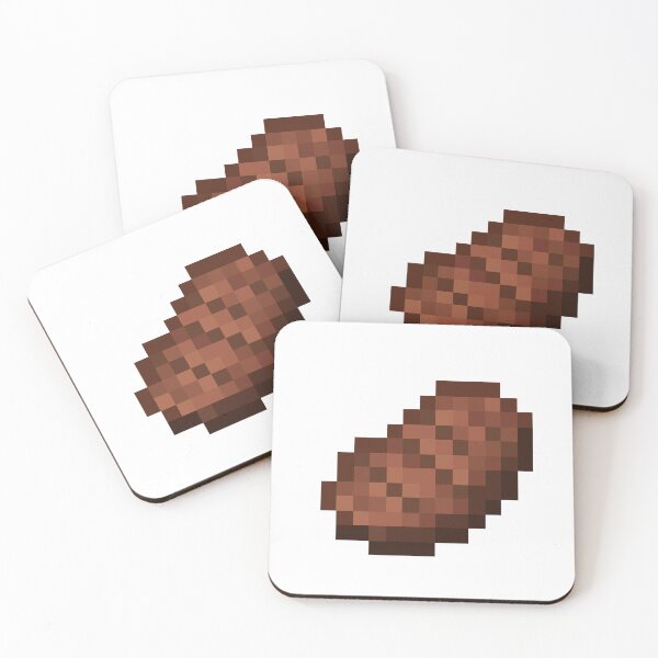 Item preview, Minecraft pixel steak designed and sold by MishaMMillard.