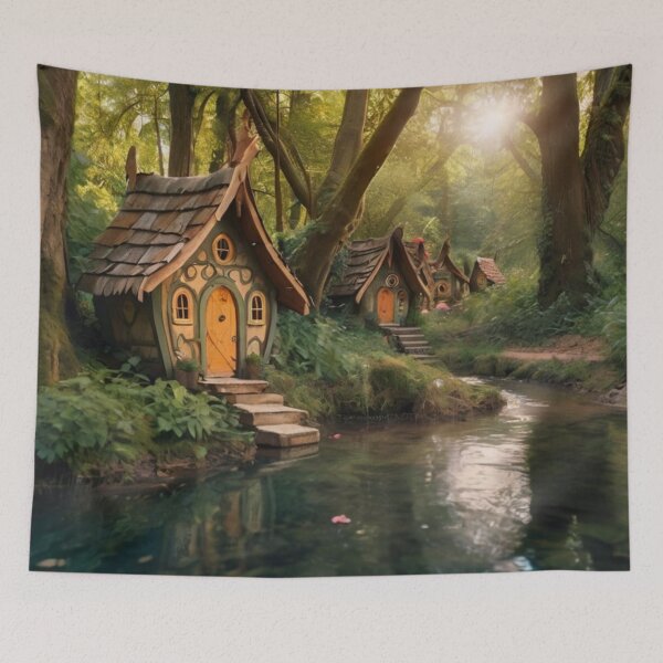Item preview, Sunlit Refuge by the River’s Edge designed and sold by BlareBlare.