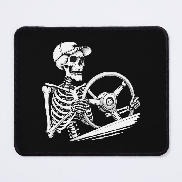 Item preview, Skeleton Truck Driver - Funny Big Trucking Trucker designed and sold by Blok45.
