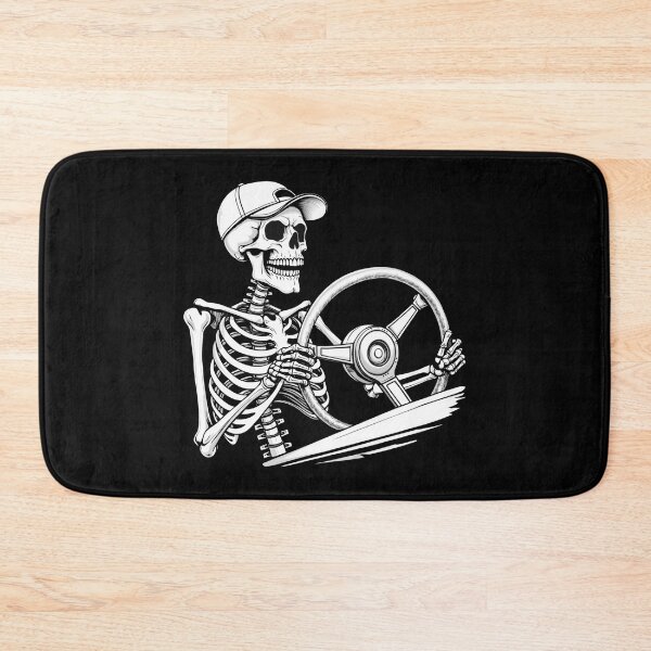 Item preview, Skeleton Truck Driver - Funny Big Trucking Trucker designed and sold by Blok45.