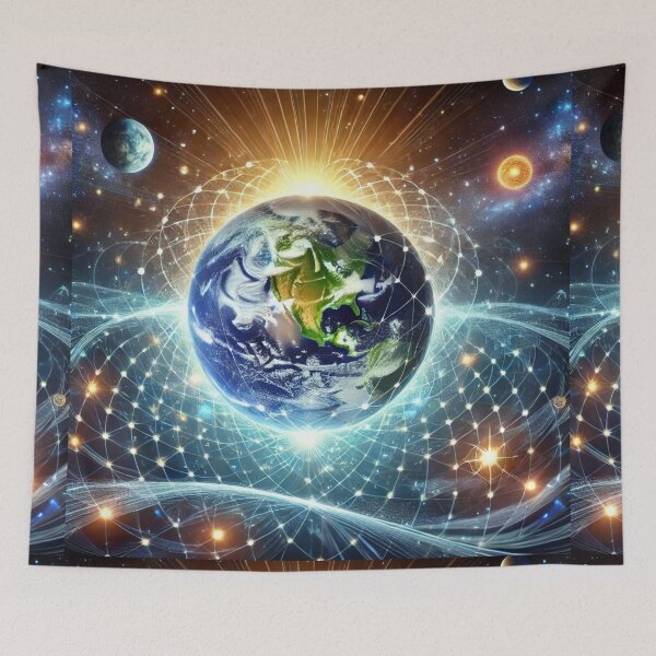 Item preview, Earth in Cosmic Harmony: A Vision of Unity designed and sold by Meta2Physical.