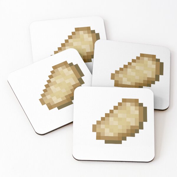 Item preview, Minecraft pixel cooked pork chop designed and sold by MishaMMillard.