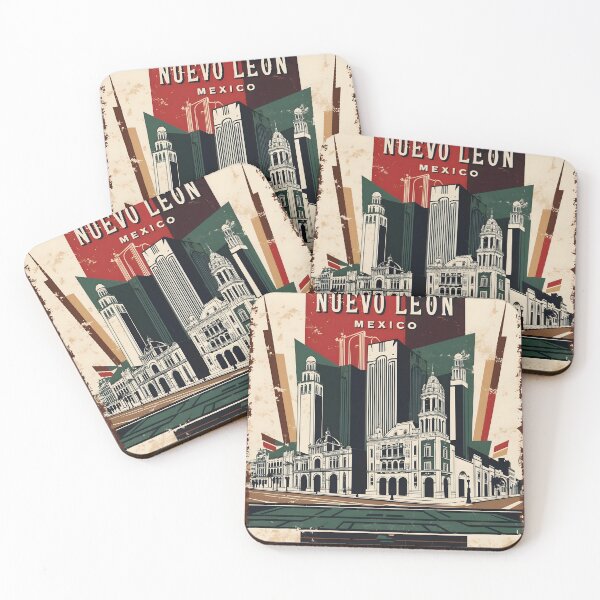 Item preview, Nuevo Leon Mexico 1950s Vintage Travel Tourism Poster  designed and sold by TravelersGems.