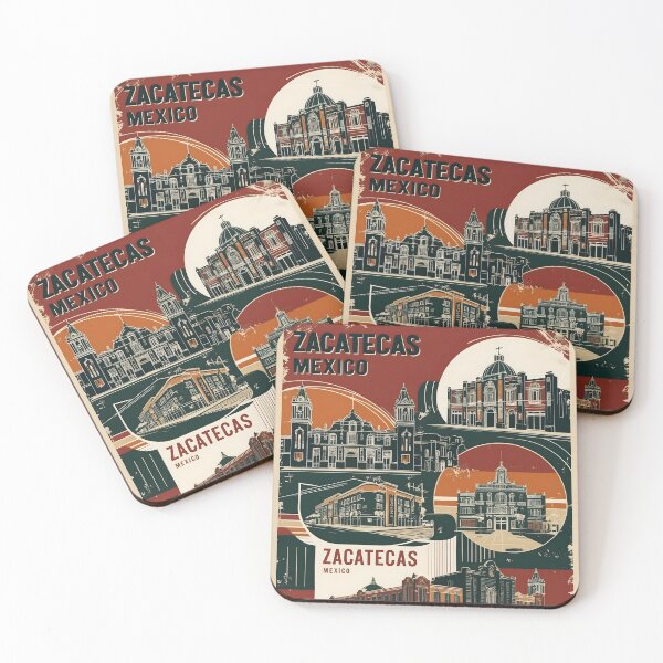 Item preview, Zacatecas Mexico 1950s Vintage Travel Tourism Poster  designed and sold by TravelersGems.