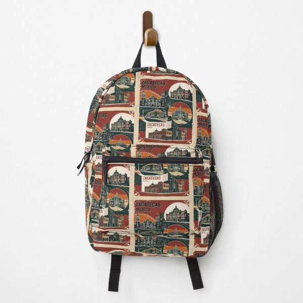 Item preview, Zacatecas Mexico 1950s Vintage Travel Tourism Poster designed and sold by TravelersGems.