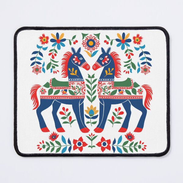 Item preview, Swedish Dala Horses, Floral Horses designed and sold by xiao xuans.