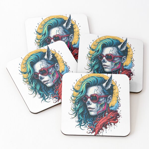 Item preview, Copy of Copy of retro Sunset Palms Escape designed and sold by ART ATTACK ZONE.