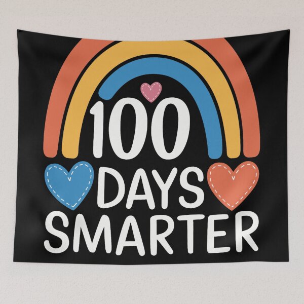 Item preview, 100 Days of School, 100 Days Smarter designed and sold by KitonicTees.
