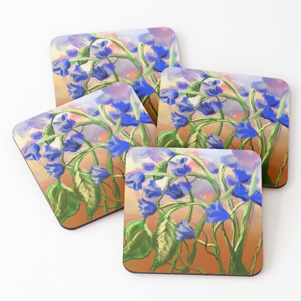 Item preview, Impressionism bluebells painting  designed and sold by Karen Harding Art and Illustration .