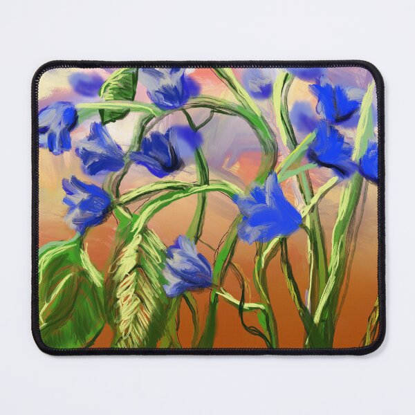 Item preview, Impressionism bluebells painting  designed and sold by Karen Harding Art and Illustration .