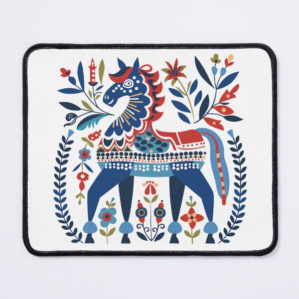 Item preview, Swedish Dala Horses, Floral Horses designed and sold by xiao xuans.