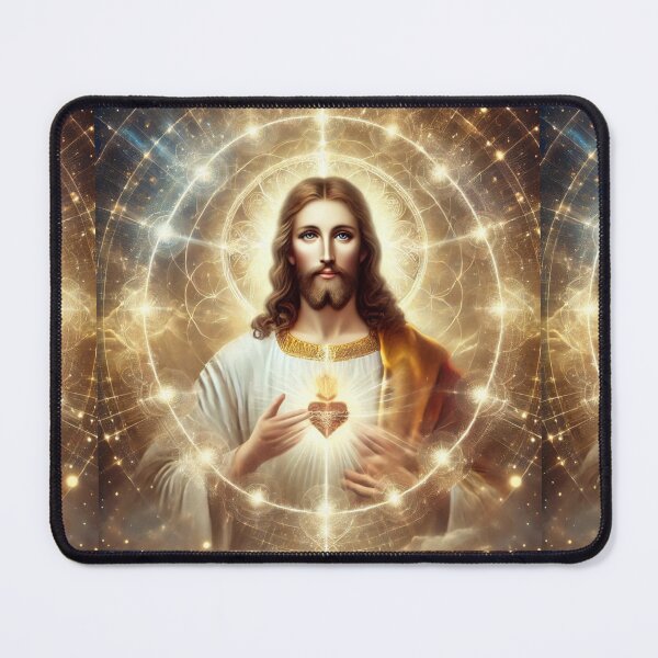 Item preview, Sagrado Corazón de Jesús - Arte Divino Radiante designed and sold by Meta2Physical.