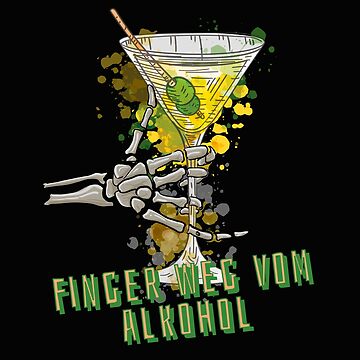 Vorschaubild zum Design Finger weg vom Alkohol von Kobeko