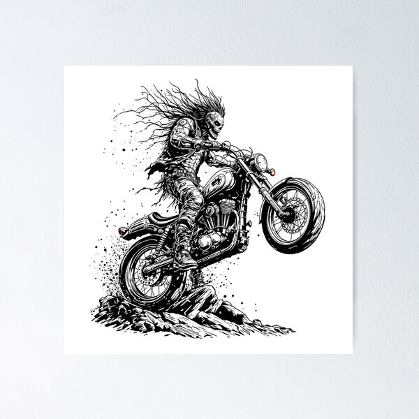 Item preview, motorcycle life designed and sold by rajdigitalarts.