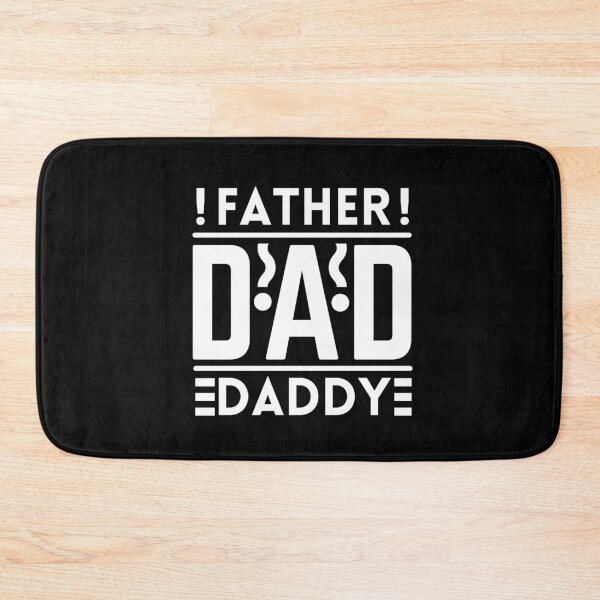 Item preview, Father Dad daddy quote white designed and sold by mysteriousquote.