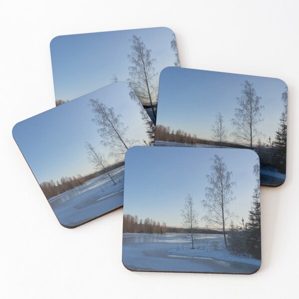 Item preview, Birches by the frozen lake 8 designed and sold by Jouko Lehto Photography.