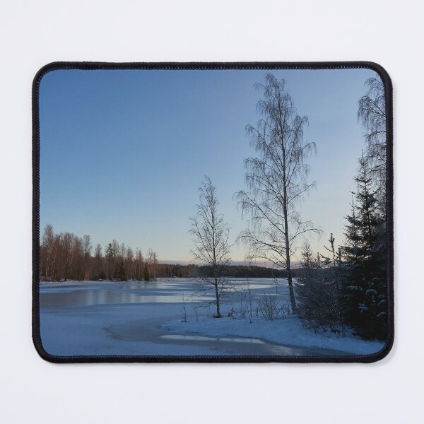 Item preview, Birches by the frozen lake 8 designed and sold by Jouko Lehto Photography.