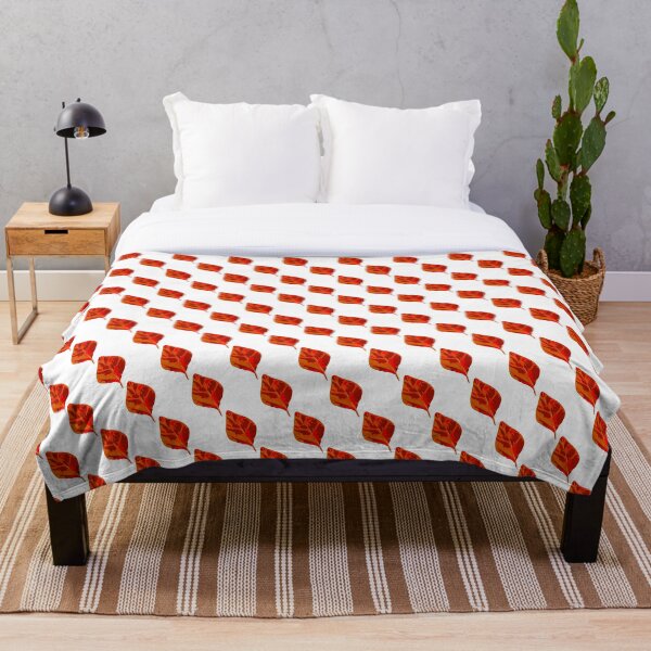 Item preview, Autumn Leaf Pattern – Vibrant Red and Orange Design. designed and sold by Merbuda.