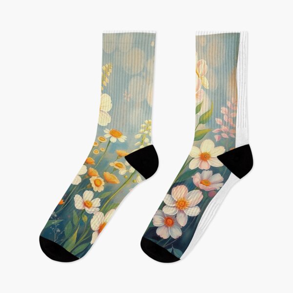 Item preview, Flower Garden beautiful expressionist art nouveau vintage art designed and sold by Vintage Designs +.