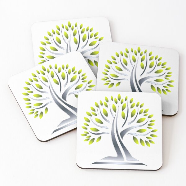 Item preview, Modern Tree of Life Metallic Design designed and sold by ZetaDream.