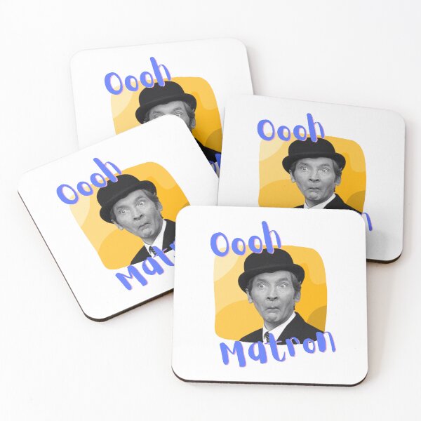 Item preview, Carry on - Kenneth Williams - Ooh Matron! (Bowler hat) Blue / orange designed and sold by TheRubberOnion.