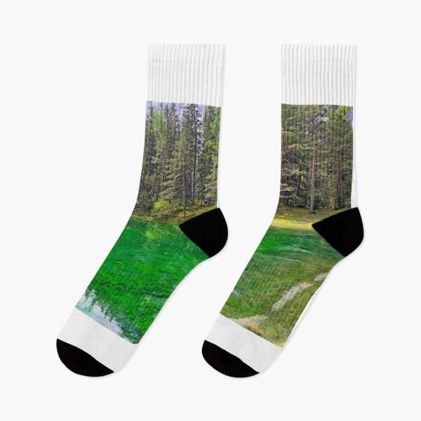 Item preview, The Green Lake in Styria, Austria, spring season designed and sold by goceris.