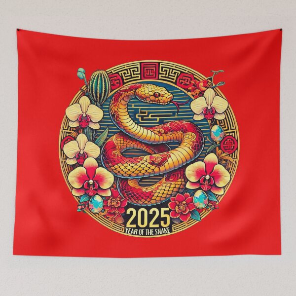 Item preview, 2025 Year of the Snake: Chinese New Year Celebration designed and sold by elynne9.